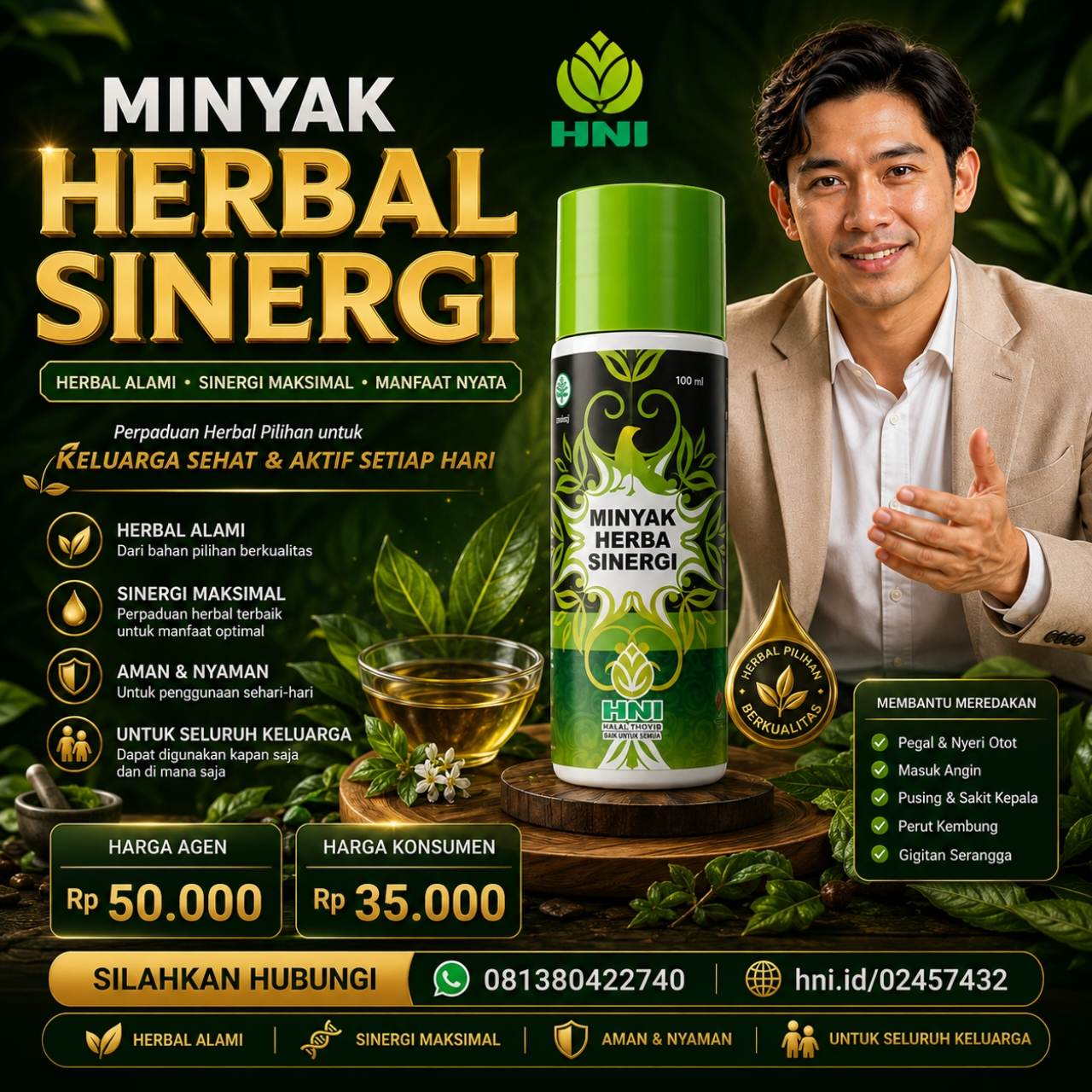 Minyak Herbal Sinergi