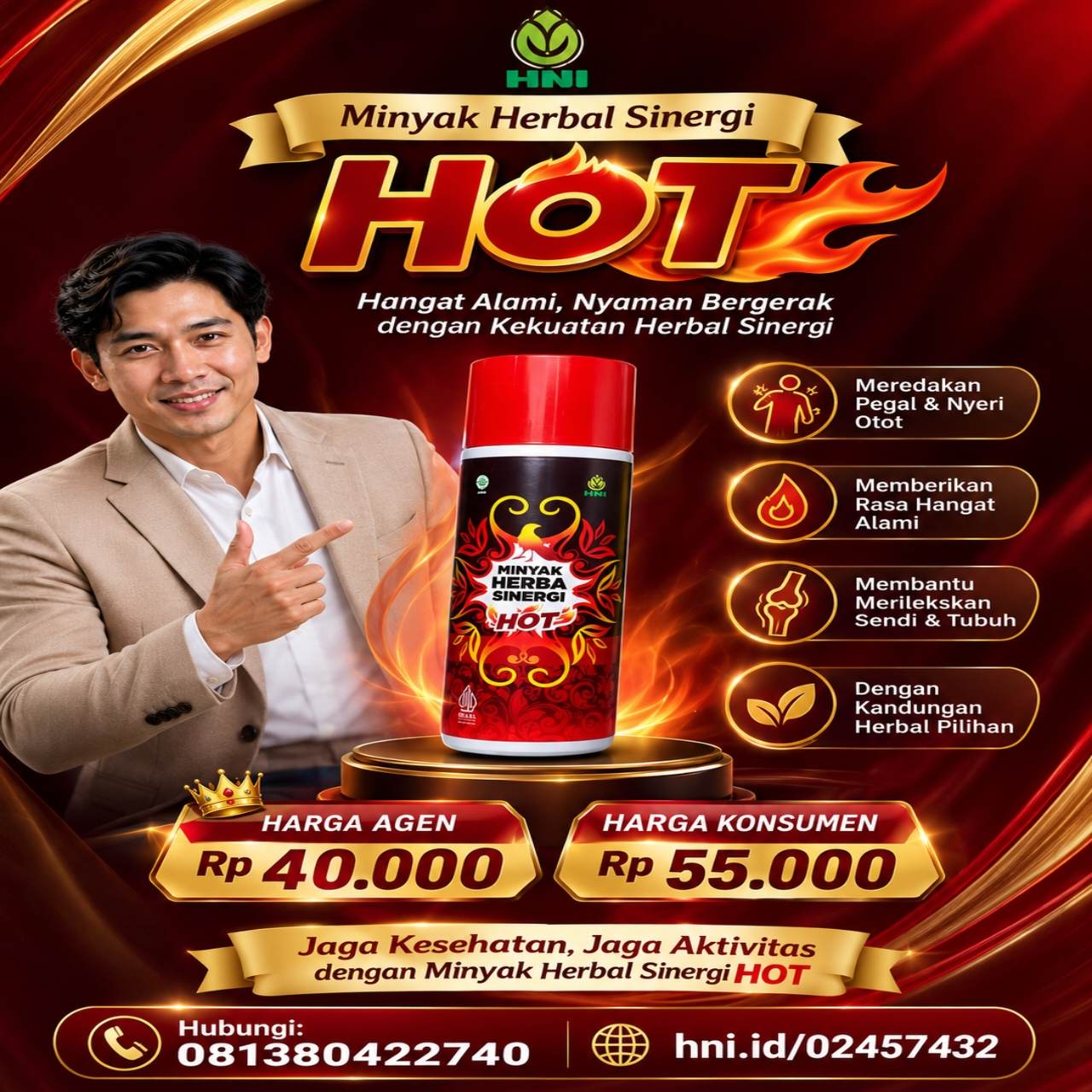 Minyak Herbal Sinergi HOT